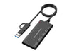 EAN 4015867241462 - Conceptronic BIAN10B lector de tarjeta USB 3.2 Gen 1 (3.1 Gen 1) Type-A/Type-C Negro imagen 2