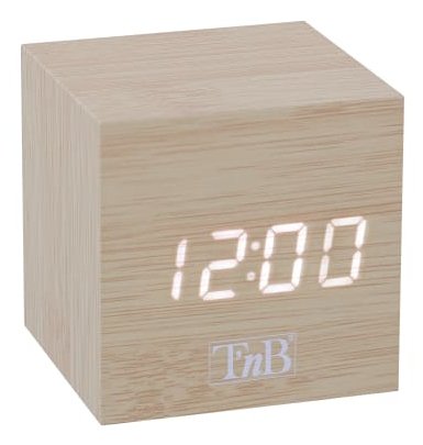 EAN 3303170112151 - T'nB CLOCKSQWD despertador Reloj despertador digital Madera imagen 1