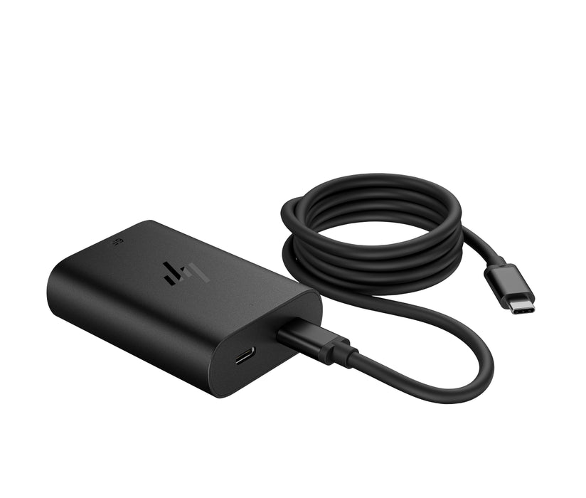 EAN 0196337695061 - HP 65W GaN USB-C Laptop Charger adaptador e inversor de corriente Interior Negro imagen 6