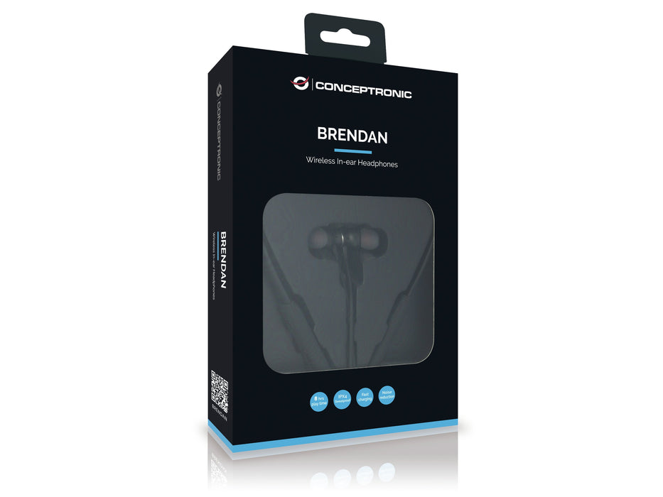 EAN 4015867209493 - Conceptronic BRENDAN01B auricular y casco Auriculares Inalámbrico Dentro de oído Llamadas/Música Bluetoot imagen 6
