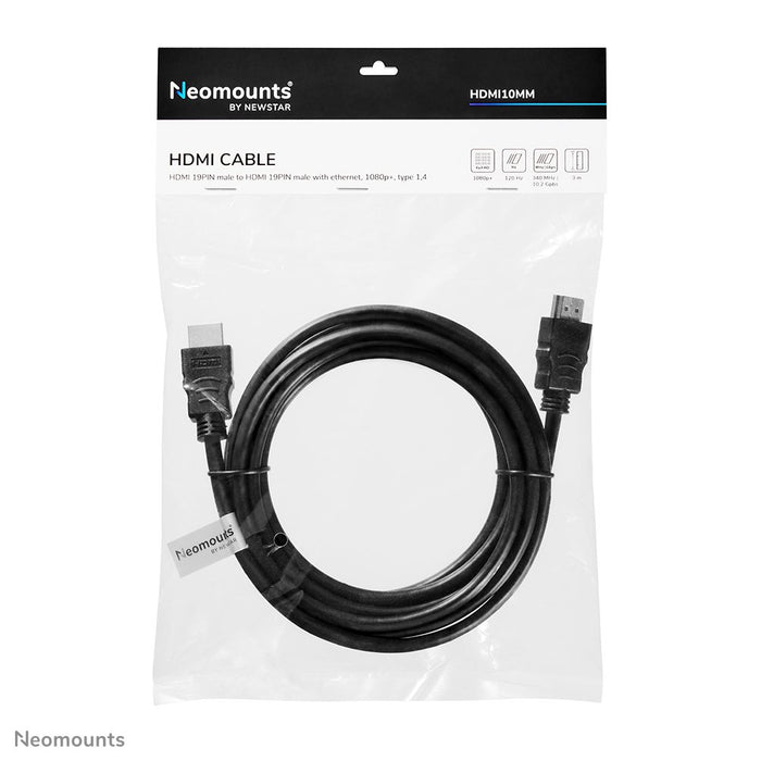 EAN 8717371442675 - Neomounts HDMI10MM cable HDMI 3 m HDMI tipo A (Estándar) Negro imagen 4