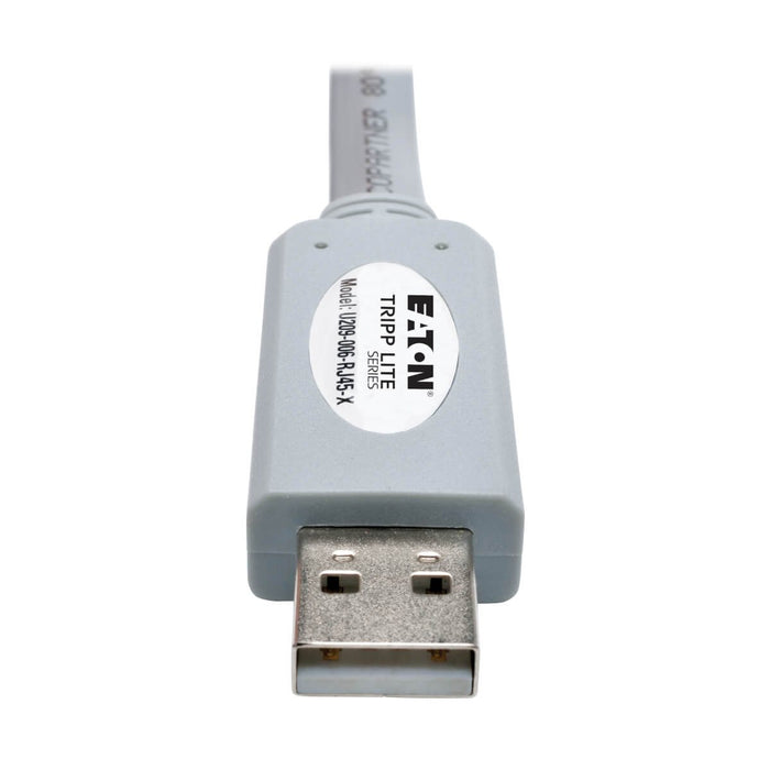 EAN 0037332190017 - Tripp Lite U209-006-RJ45-X cambiador de género para cable RJ-45 USB 2.0 Type-A Plata imagen 3