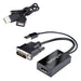 EAN 0065030875851 - StarTech.com DVI2DP2 adaptador de cable de vídeo 0,254 m Negro imagen 9