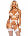 EAN 0714718561240 - Leg Avenue 81653_00222 conjunto de ropa interior y bodi Blanco imagen 2