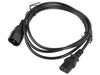 EAN 5901969409826 - Lanberg CA-C13E-10CC-0018-BK cable de transmisión Negro 1,8 m C13 acoplador C14 acoplador imagen 3