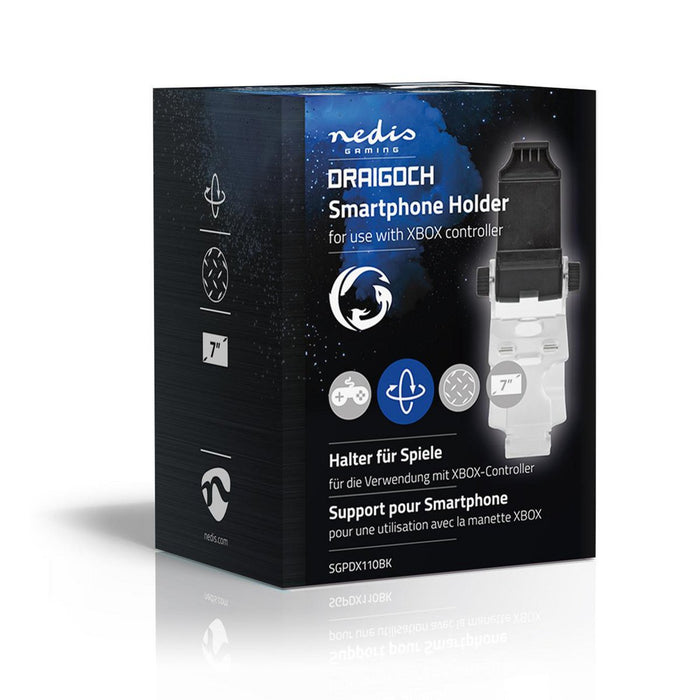 EAN 5412810330652 - Nedis SGPDX110BK soporte Soporte pasivo Teléfono móvil/smartphone Negro, Transparente imagen 15