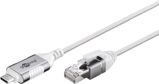 EAN 4040849743894 - Goobay 74389 cambiador de género para cable USB 3.1 type A RJ45 Blanco imagen 3