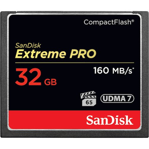 EAN 0619659102432 - SanDisk 32GB Extreme Pro CF 160MB/s CompactFlash imagen 1