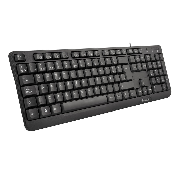 EAN 8435430618440 - NGS FunkyV3, QWERTY, PT teclado Hogar USB Portugués Negro imagen 8