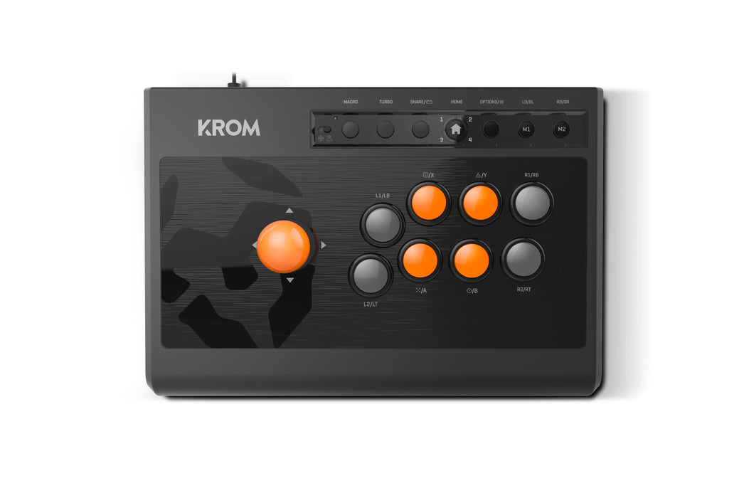 EAN 8436532169366 - Krom Kumite Negro USB Panel de mandos tipo máquina recreativa Analógico/Digital PlayStation 4, Playstatio imagen 2