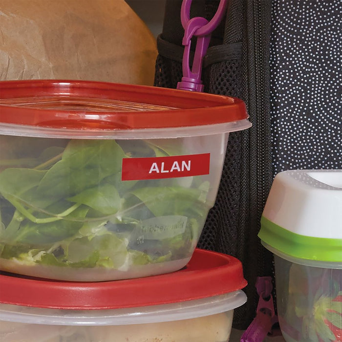 EAN 3501179783666 - DYMO D1 Durable - White on Red - 12mm cinta para impresora de etiquetas imagen 11