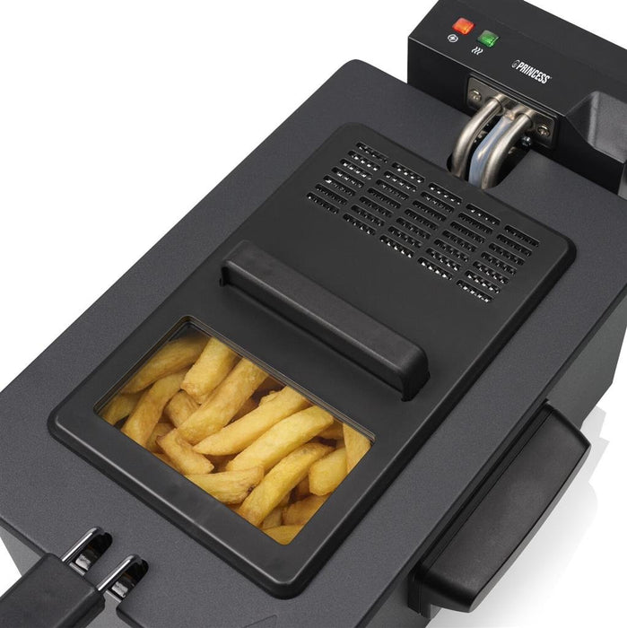 EAN 8711658524078 - Princess 182006 Sencillo 3 L Independiente 2000 W Freidora Negro imagen 5