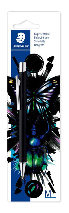 EAN 4007817160442 - Staedtler 421BK-9E1 bolígrafo Azul Bolígrafo de punta retráctil con pulsador 1 pieza(s) imagen 1