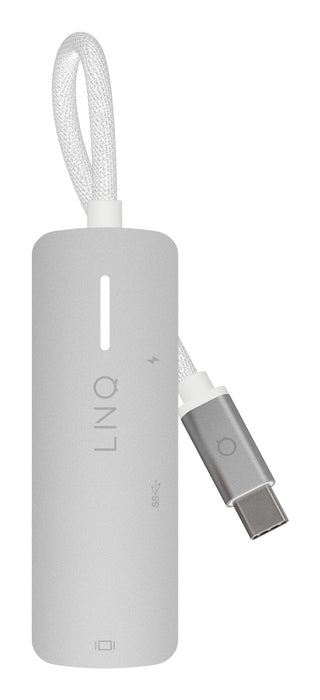 EAN 8720574622690 - LINQ LQ49031 base para portátil y replicador de puertos Alámbrico USB 3.2 Gen 1 (3.1 Gen 1) Type-C Gris,  imagen 4