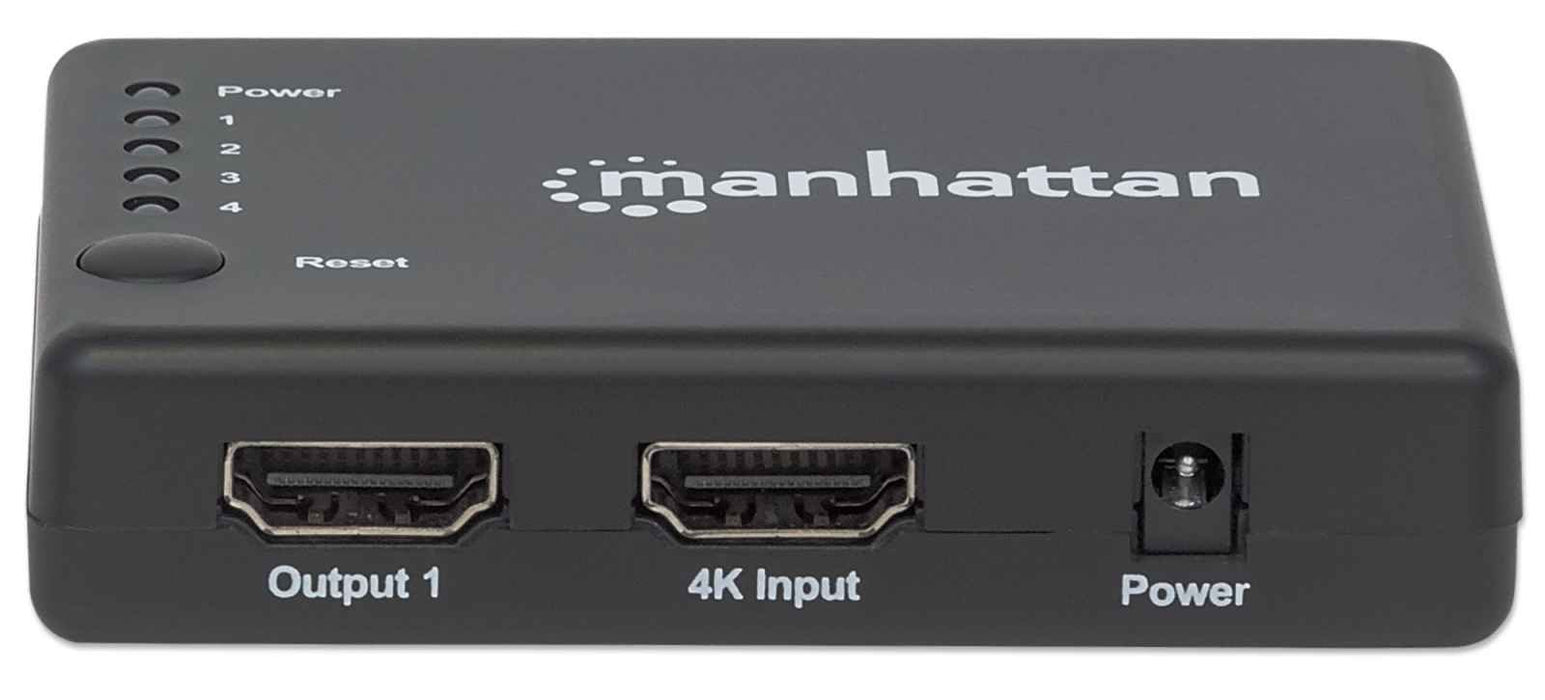 EAN 0766623207706 - Manhattan 207706 divisor de video HDMI 4x HDMI imagen 3