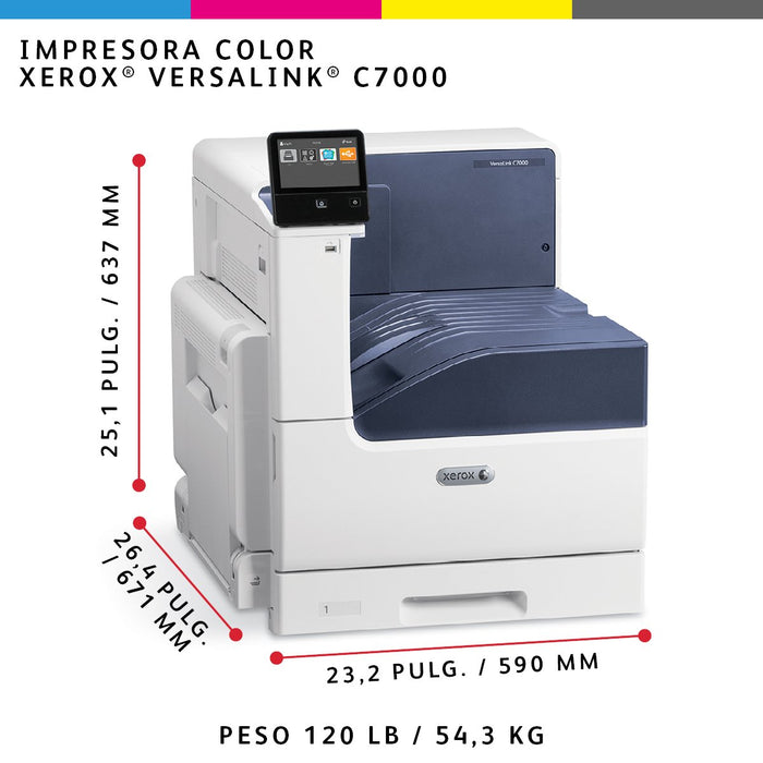 EAN 0095205845709 - Xerox VersaLink C7000V_DN impresora láser Color 1200 x 2400 DPI imagen 26