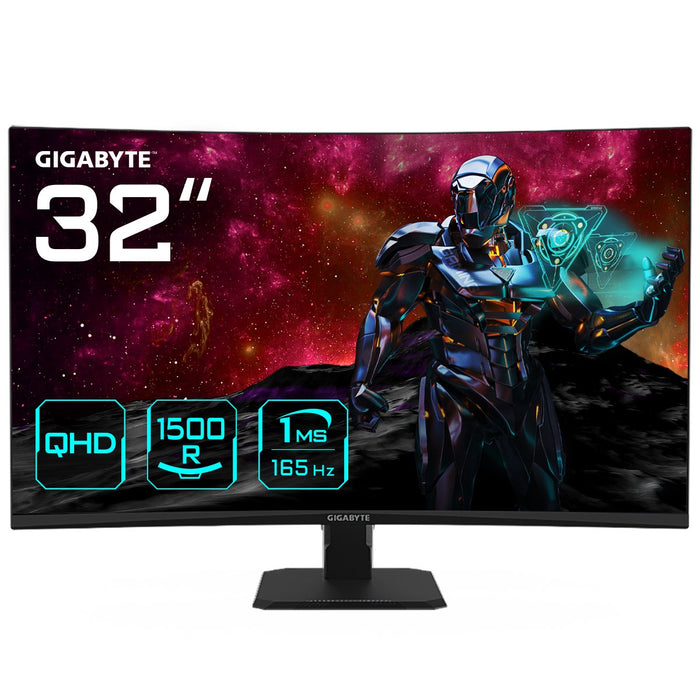 EAN 4719331854126 - GIGABYTE GS32QC pantalla para PC 80 cm (31.5") 2560 x 1440 Pixeles Quad HD LCD Negro imagen 1