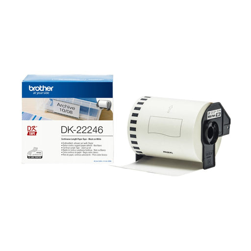 EAN 4977766776967 - Brother DK-22246 cinta para impresora de etiquetas Negro sobre blanco imagen 1