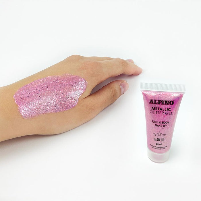 EAN 8413240613251 - Alpino DL000614 purpurina cosmética Rosa 14 ml imagen 2