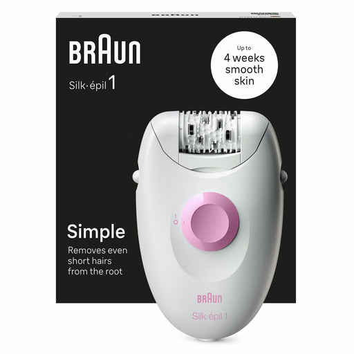 EAN 7500435224949 - Braun Silk-épil 1 1-000 20 pinzas Rosa, Blanco imagen 1