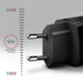 EAN 8595247907882 - Axagon ACU-PQ20 wall charger QC3.0/AFC/FCP+ PD type-C 20 W - schwarz - USB Typ C Teléfono móvil, Smartpho imagen 3