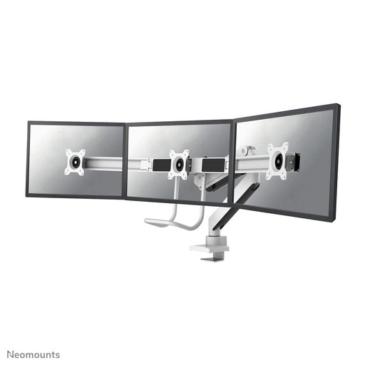 EAN 8717371447519 - Neomounts NM-D775DX3WHITE soporte para monitor 68,6 cm (27") Escritorio Blanco imagen 1