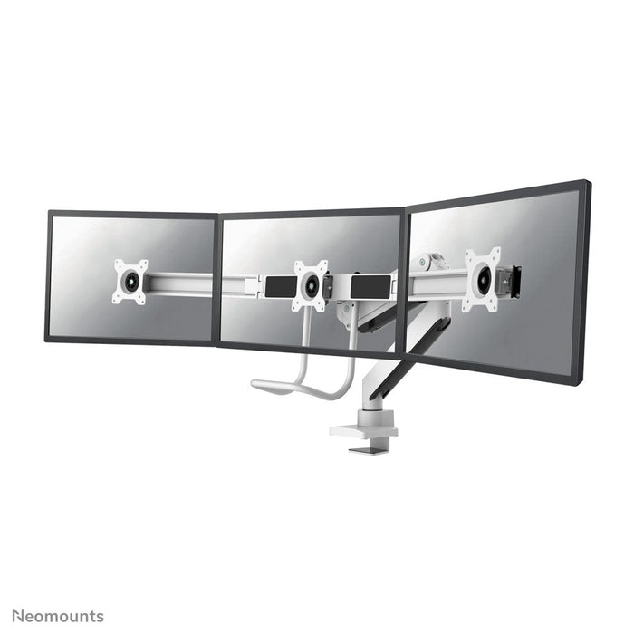 EAN 8717371447519 - Neomounts NM-D775DX3WHITE soporte para monitor 68,6 cm (27") Escritorio Blanco imagen 1