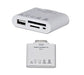 EAN 8436531554163 - 3GO ICONKIT lector de tarjeta USB 2.0 Blanco imagen 1