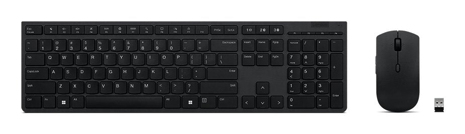EAN 0195892062721 - Lenovo 4X31K03961 teclado Ratón incluido RF Wireless + Bluetooth Portugués Gris imagen 1