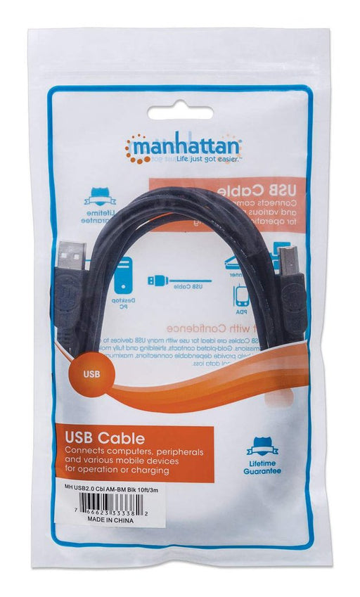 EAN 0766623337779 - Manhattan 337779 cable USB USB 2.0 5 m USB A Negro imagen 2