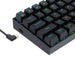 EAN 6950376713117 - REDRAGON K630RGB RED teclado Juego USB QWERTY Inglés Negro imagen 9