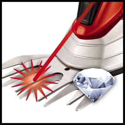 EAN 4006825626223 - Einhell GE-CG 12 Li WT tijera de césped inalámbrica 10 cm 12 V Ión de litio Negro, Rojo imagen 6