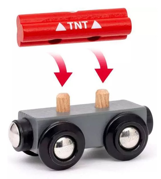 EAN 7312350360448 - BRIO World Train Set Exploding Tunnel imagen 7