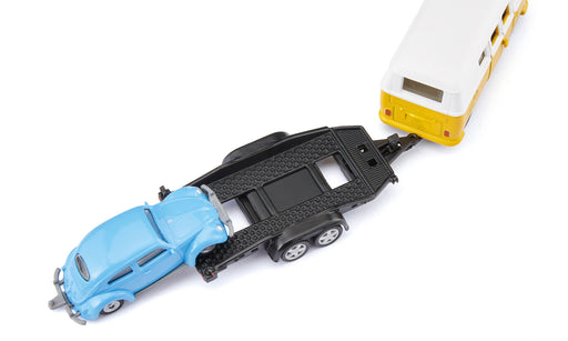 EAN 4006874025671 - Siku VW T1 with trailer and VW Beetle Set de modelos a escala de coches Previamente montado 1:50 imagen 2