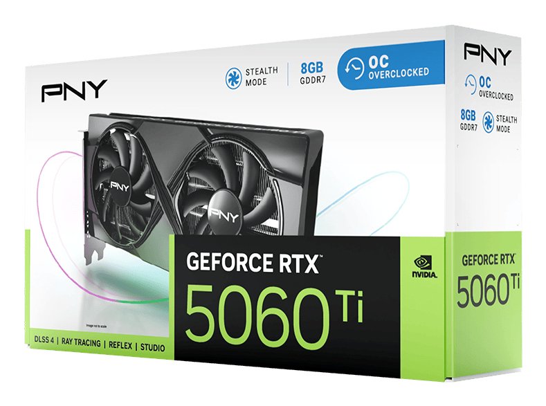 EAN 0751492795652 - PNY GeForce RTX 5060 Ti OC NVIDIA 8 GB GDDR7 imagen 9