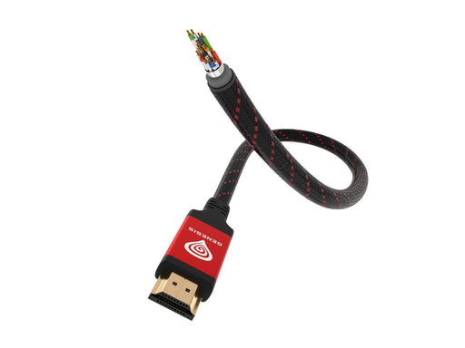 EAN 5901969405026 - GENESIS NKA-0787 cable HDMI 3 m HDMI tipo A (Estándar) Negro, Rojo imagen 2