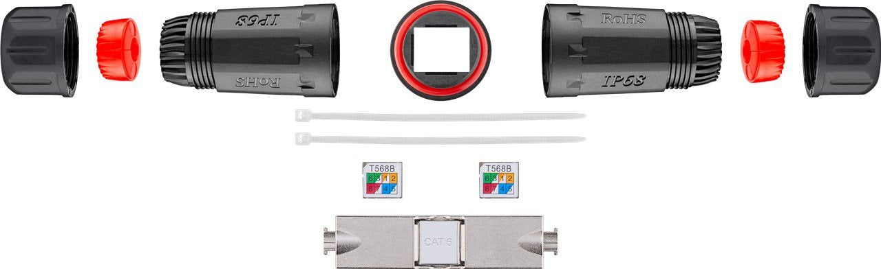 EAN 4040849444173 - Goobay 44417 conector IDC Negro, Rojo imagen 4