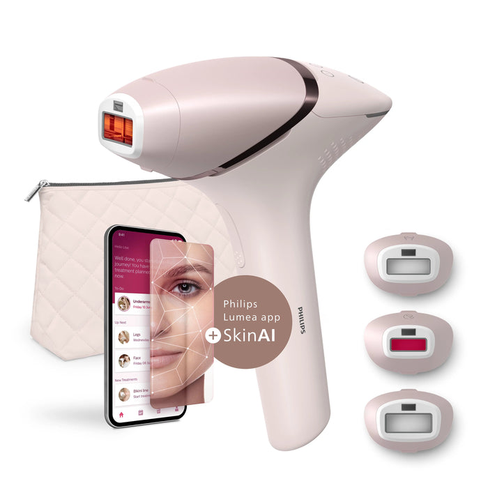 EAN 8720689047814 - Philips Lumea Prestige BRI953/02 depiladora de luz pulsada Luz pulsada intensa (IPL) Rosa, Oro rosa imagen 1