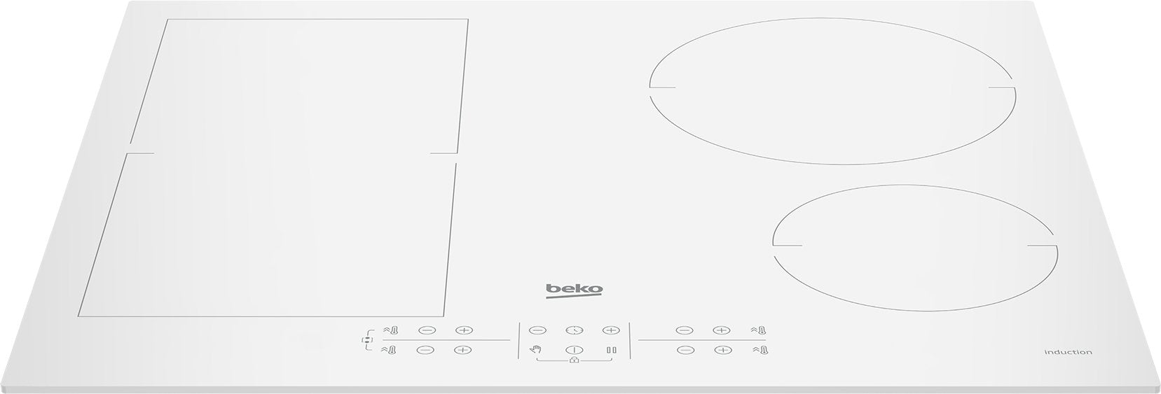 EAN 8690842386619 - Beko HII64200FMTW Blanco Integrado 60 cm Con placa de inducción 4 zona(s) imagen 3