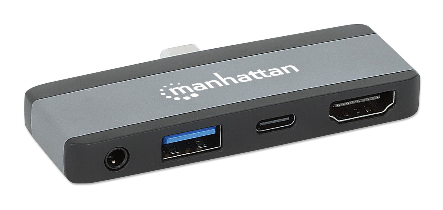EAN 0766623190404 - Manhattan 190404 base para portátil y replicador de puertos Alámbrico USB 3.2 Gen 2 (3.1 Gen 2) Type-C Gr imagen 4