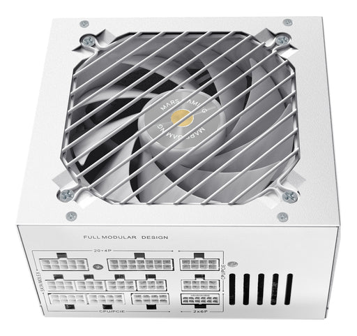 EAN 8435693109686 - Mars Gaming MPB1000PSIW unidad de fuente de alimentación 1000 W 24-pin ATX ATX Blanco imagen 1