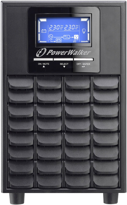 EAN 4260074976564 - PowerWalker VFI 2000C LCD sistema de alimentación ininterrumpida (UPS) Doble conversión (en línea) 2 kVA  imagen 2