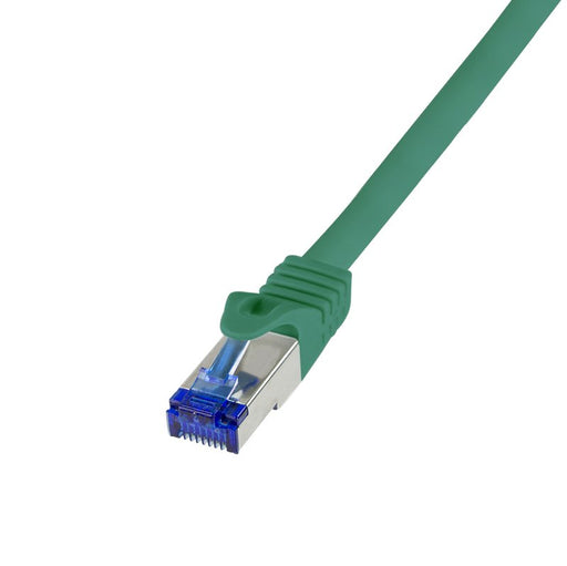 EAN 4052792056143 - LogiLink C6A025S cable de red Verde 0,5 m Cat6a S/FTP (S-STP) imagen 1