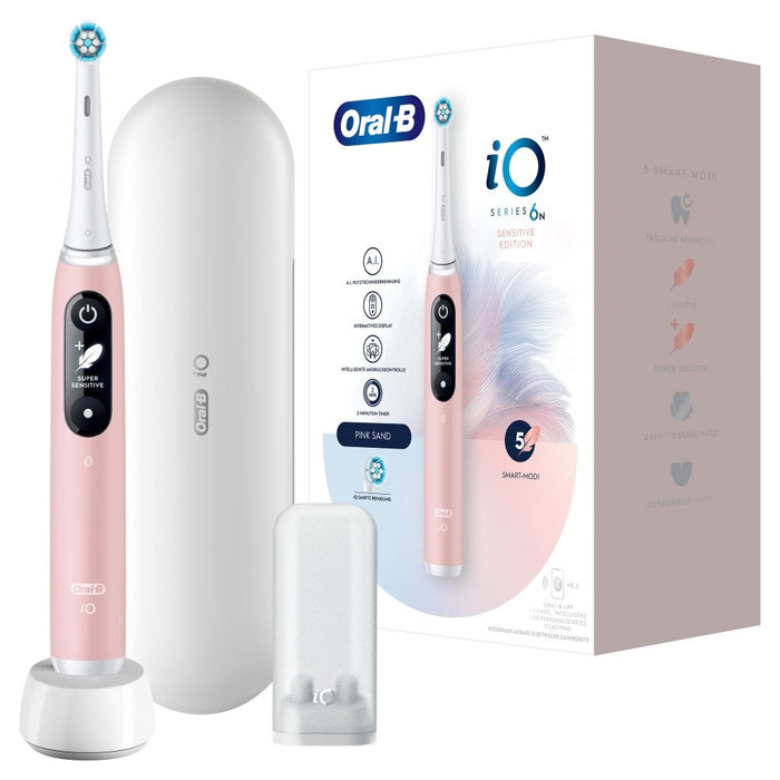 EAN 4210201445197 - Oral-B 445197 cepillo eléctrico para dientes Adulto Cepillo dental vibratorio Rosa, Blanco imagen 2
