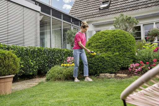 EAN 4054278963204 - Kärcher GSH 4-4 PLUS tijera de césped inalámbrica 8 cm 4 V Negro, Amarillo imagen 2