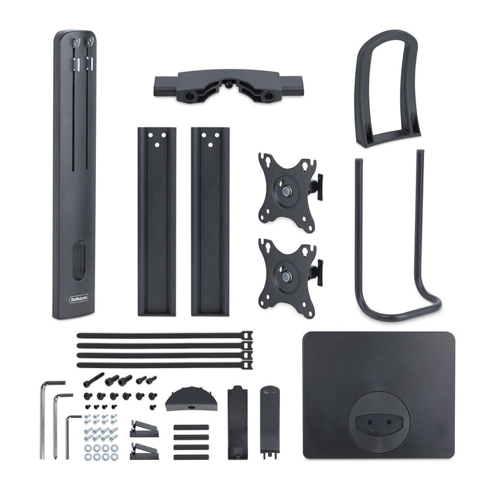 EAN 0065030902069 - StarTech.com 2MC1S-MONITOR-STAND soporte para monitor 68,6 cm (27") Negro imagen 15