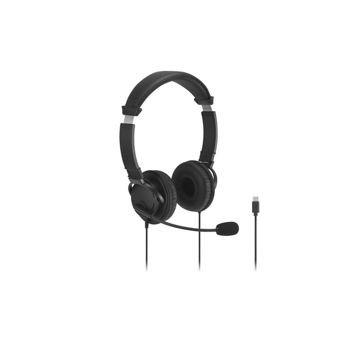 EAN 85896974642 - Kensington K97464WW auricular y casco Alámbrico Diadema Llamadas/Música USB Tipo C Negro imagen 1