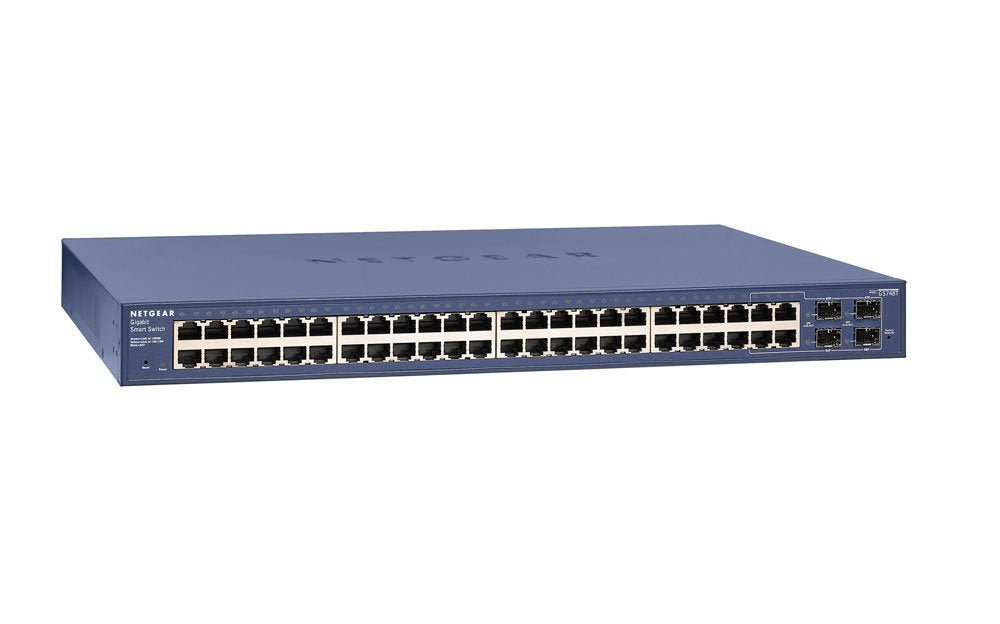 EAN 0606449098242 - NETGEAR GS748T Gestionado L2+ Gigabit Ethernet (10/100/1000) Azul imagen 1
