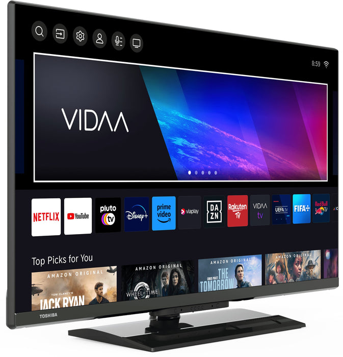 EAN 4024862130763 - Toshiba 32LV3E63DG Televisor 81,3 cm (32") Full HD Smart TV Negro 250 cd / m² imagen 2