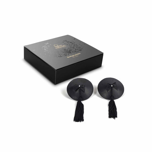 EAN 8437008001159 - Bijoux Indiscrets Burlesque Pasties Negro imagen 2